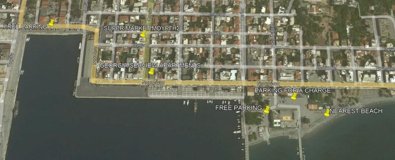 Georgia Seaview Apartments Α2 Kalamata Zewnętrze zdjęcie